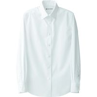セブンユニフォーム BDシャツ・女・長袖 ホワイト 9号 CH4433-0 2点（直送品）