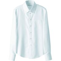 セブンユニフォーム BDシャツ・兼・長袖 ホワイト S CH4486-0 2点（直送品）