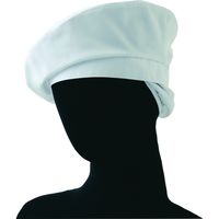 セブンユニフォーム ナノタレ付ベレー帽 ホワイト フリー JW4641-0 3点（直送品）