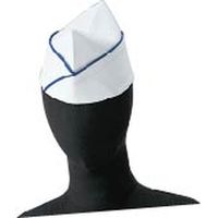 セブンユニフォーム GI帽 ホワイト×ブルー M JW4651-1 15点（直送品）