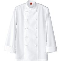 セブンユニフォーム コート・兼・長袖 ホワイト 4L QA7300-0 2点（直送品）