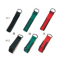 フセ企画 万能カフ 革製 赤 H-1 1個 7-6013-03（直送品）