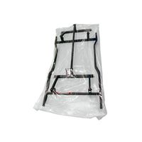 オルディ ベース用(リクライニング車椅子用)袋 1200x1500 透明 100枚/冊 KG-BS-120150 1冊(100枚)（直送品）