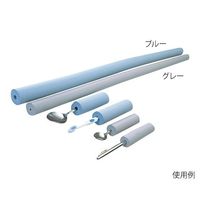 アビリティーズ・ケアネット フォームラバー 濃ブルー 7-5703-03 1セット(3本)（直送品）