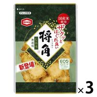 亀田製菓 将角 しお味 105g 3袋