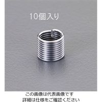 エスコ M12ー1.5x18mm リコイルインサートネジ(細目/10コ) EA949VE-12M 1セット(40個:10個×4袋)（直送品）