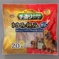 アイリスオーヤマ ペットフード 犬 ペット ドッグフード 犬用 手造りささみ包みガム P-TSY-20T (10本×2袋)  1個（20本）（直送品）