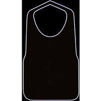 尚美堂 フジ不織布エプロンF型中8折 黒 20900 1セット(1000枚:25枚×40袋)