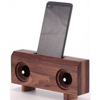 【アウトレット】GUP スマートフォン用ウッドスピーカー スピーカー　K02（A） 1台