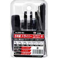 サンケーキコム ドライバーセット（6本組ドライバー大ピンセット・LEDペンライト付） DRS-B2 1セット（直送品）