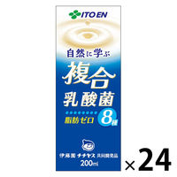 伊藤園 自然に学ぶ 複合乳酸菌 200ml 1箱（24本入）