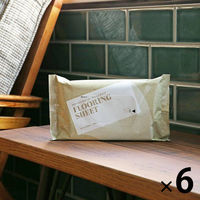 【アウトレット】カミ商事 ロハコPBフローリングワイパー抗アレルゲン剤配合ウェットタイプ  1セット（20枚入×6パック）  オリジナル