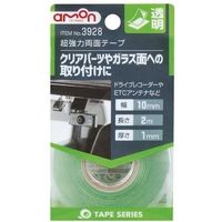 エーモン工業 超強力両面テープ 透明 3928 1個