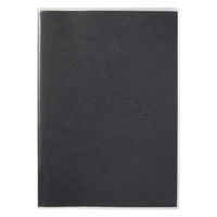 【SALE】 無印良品 上質紙バーチカルスケジュールノート・2019年12月始まり A5・黒・マンスリー・ウィークリ- 82260915 良品計画