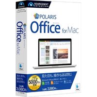 ソースネクスト Polaris Office for Mac 0000217640 1個（直送品）