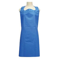 ティティメディカル ウレタン防水カラーエプロン・ショート　ブルー A0220-00199-01 ウェルファンカタログ ウェルファンコード：958501（直送品）