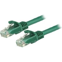 LANケーブル 15m Cat6 グリーン ツメ折れ防止機構　N6PATC15MGN　1個　StarTech.com（直送品）