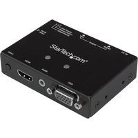 2入力(HDMI/VGA)1出力(VGA)対応ビデオ切替器　VS221HD2VGA　1個　StarTech.com（直送品）