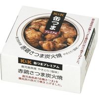 国分グループ本社 K&K 缶つま 鹿児島県産 赤鶏さつま炭火焼 45g x12 0417202（直送品）