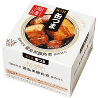 国分グループ本社 K&K 缶つまプレミアム 霧島黒豚 角煮 EO缶 携帯缶×6 0417361 1ケース（6入）（直送品）