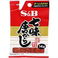 S&B エスビー 七味唐辛子 袋 14g×10 2607694 1ケース（10入） エスビー食品（直送品）
