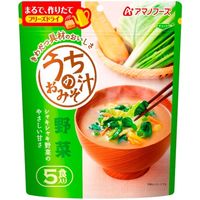 アサヒグループ食品 アマノフーズ うちのおみそ汁 野菜 8g×5食×6 2802796 1ケース（6入）（直送品）