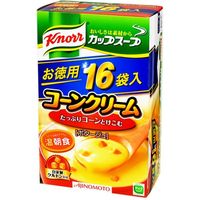 味の素 クノール カップスープ コーンクリーム 16袋×6 2815160 1ケース（6入）（直送品）