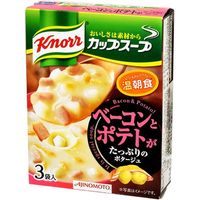 味の素 クノール カップスープ ベーコンポテトポタ 3袋×10 2815165 1ケース（10入）（直送品）