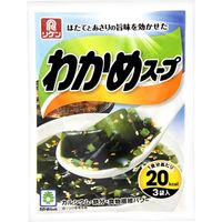 理研ビタミン わかめスープ 3袋×10 2879415 1ケース（10入）（直送品）