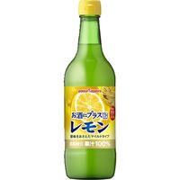 ポッカサッポロ お酒にプラス レモン 瓶 540ml×12 3859070 1ケース（12入）（直送品）