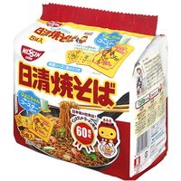 日清食品 日清焼そば 100g×5×6 5143173 1ケース（6入）（直送品）