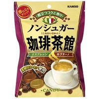 カンロ ノンシュガー珈琲茶館 72g×6 5718352 1ケース（6入）（直送品）