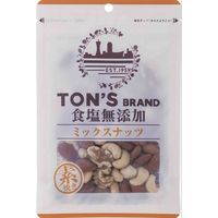東洋ナッツ食品 TON’S 食塩無添加 ミックスナッツ 85g×10 5781715 1ケース（10入）（直送品）