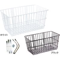 リンエイ 新聞カゴ バイク用取付金具付 ステーなし F-7