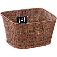 リンエイ 籐風角型バスケット ミックスブラウン TP-305D（直送品）