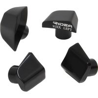 RIDEA Chain Ring Bolt Cover ブラック（FC-R9100） TQSH-91（直送品）