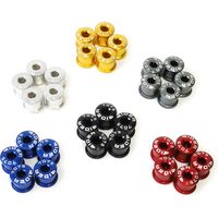 RIDEA Chainring Screw for Double レッド TQXG-R8（直送品）