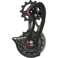 RIDEA Rear Derailleur Cage カーボン（ロゴ：ブラック） RD1-C35FC-C（直送品）