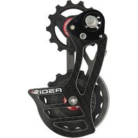 RIDEA Rear Derailleur Cage カーボン（ロゴ：ブラック） RD2-C35FC-C（直送品）