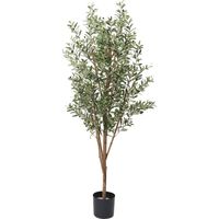 人工観葉植物　オリーブ　180cm　GLP-1490　横浜ディスプレイミュージアム（直送品）