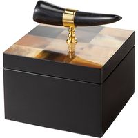 横浜ディスプレイミュージアム 装飾用オブジェ JEWELRY BOX PED-0043（直送品）