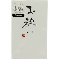 キングコーポレーション 手書きのし袋 ポチ用 御祝 TN-136 5枚入×20パック M70376（直送品）