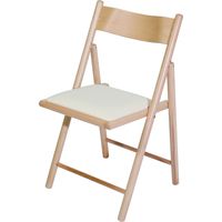 LaSedia フォールディングチェア エレメンツ ナチュラル/ナチュラル elements/na/na 1脚（取寄品）