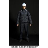 ジンナイ 9097 ナダレス空調服レインスーツ ネイビー 5L 9097-NVY-5L 1着（直送品）