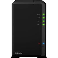 Synology 【NASキット+ガイドブック付 】DiskStation DS218play/JP（直送品）