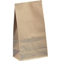 水野産業 紙袋 角底袋 （クラフト無地） No.6 AFG00114 1セット（1000枚）（直送品）