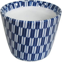 ブルーム その他和食器 美濃焼 ミノコモノ切立カップ/矢羽/8x6.5cm/日本製/美濃/JAPAN 60889 1箱（3個入）×2セット(直送品)（直送品）