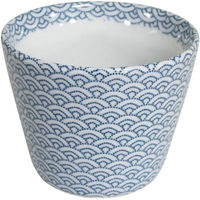 ブルーム その他和食器 美濃焼 ミノコモノ切立カップ/青海波/8x6.5cm/日本製/美濃/JAPAN 60892 1箱（3個入）×2セット(直送品)（直送品）