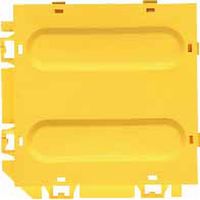 山崎産業 ガイドマットV(V-LH)誘導 イエロー F-133-LH-Y 1箱(2枚入)（直送品）