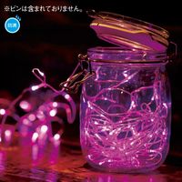 アルファ 電池式100球LEDフェアリーライト（ピンク） TG5-1002P（直送品）